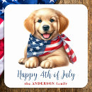 Search for 4th of july golden retriever Patriotic