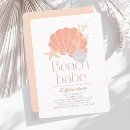 Search for seashell baby shower invitations Ocean