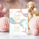 Search for mermaid 1st birthday invitations Our little mermaid