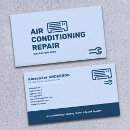 Search for air conditioning business cards Heating