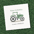 Search for tractor napkins Farm