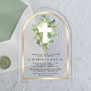 Search for watercolor baptism invitations Gender neutral