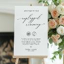 Search for unplugged wedding signs Boho chic