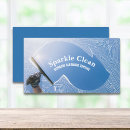 Search for window cleaning business cards Housekeeping