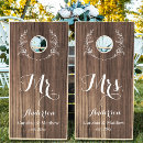 Search for engagement cornhole party sets Bride