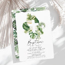 Search for beach baptism invitations Elegant