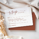 Search for no meal choices wedding rsvp cards Calligraphy script