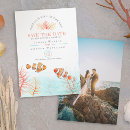 Search for fish save the dates Two less fish