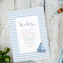 Search for nautical baby shower invitations Boat