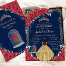 Search for fairytale quinceanera invitations Mexican spanish latina