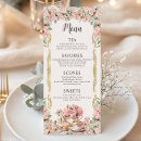 Search for pink and gold menus Bride