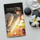 Search for aromatherapy business cards Massage therapist