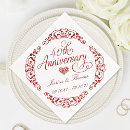 Search for 40th anniversary napkins Elegant