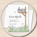 Search for numbers invitations Change of address