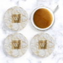 Search for marble coasters White
