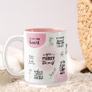 Search for positive affirmation mugs Elegant