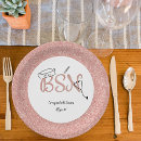 Search for nursing graduation plates Pink