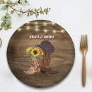 Search for western country wedding plates String lights