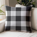 Search for black white checkered pillows Buffalo check