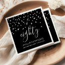 Search for silver and black napkins Simple