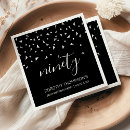 Search for silver and black napkins Simple