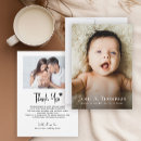 Search for newborn invitations Thank you message