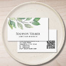 Search for landscaping business cards Qr code