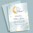 Search for moon baby boy shower invitations Dreamy