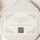 Search for floral wedding enclosure cards Chinoiserie