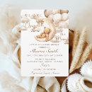Search for neutral teddy bear baby shower invitations Trendy