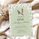 Search for mallard duck invitations Sage green