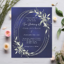 Search for sage green and navy blue invitations Greenery