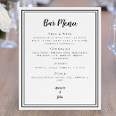 Search for bar list for weddings Drinks
