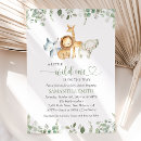 Search for hippo baby shower invitations Greenery