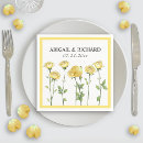 Search for yellow rose napkins Flowers
