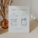 Search for blue wedding signs Typography