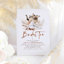 Search for tea bridal shower invitations For her