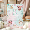 Search for spa party invitations Girls