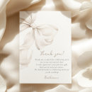 Search for bridal party thank you cards Bow