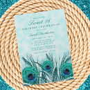 Search for feather invitations Peacock feathers