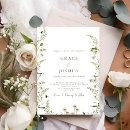 Search for daisy wedding invitations Botanical