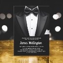 Search for black tie affair invitations For him