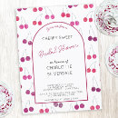Search for red bridal shower invitations Berry sweet