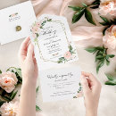 Search for delicate wedding invitations Floral