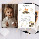 Search for campfire birthday invitations Watercolor