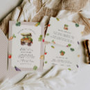 Search for organic baby shower invitations Gingham