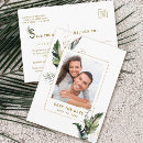 Search for tropical wedding save the dates Gold
