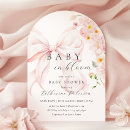 Search for arch baby shower invitations Coquette