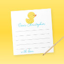 Search for baby shower notepads Duck