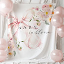 Search for pink backdrops Girl baby shower